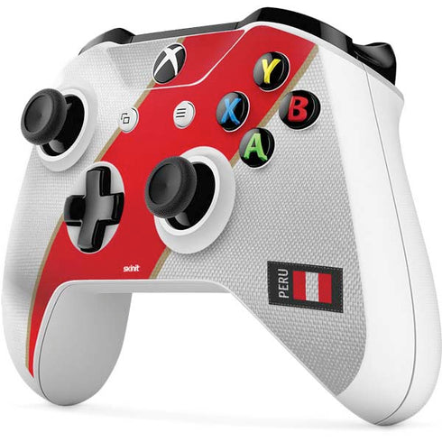 Peru Soccer Flag Xbox One S Controller Skin